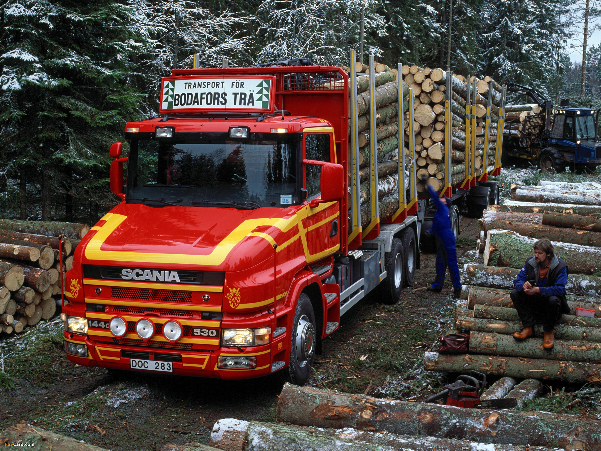Images of Scania T144G 530 6x4 Timber Truck 1995–2004 (2048 x 1536)