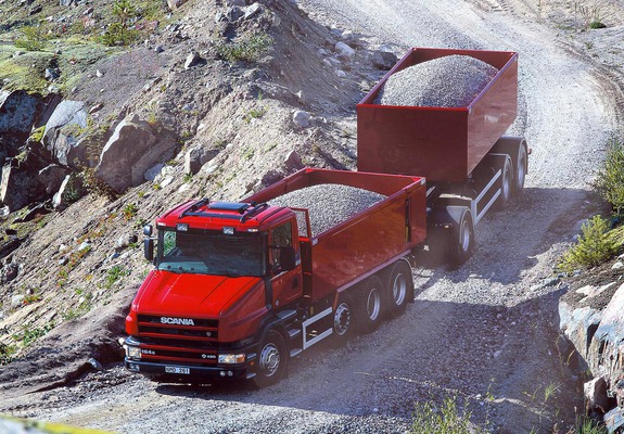 Images of Scania T144G 480 8x2 Tipper 1995–2004