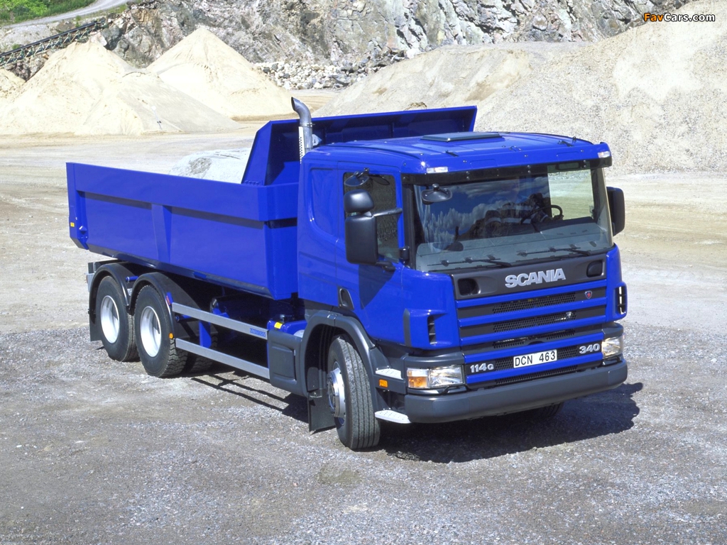 Images of Scania P114G 340 6x4 1995–2004 (1024 x 768)