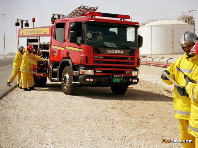 Images of Scania P94GB 260 4x2 Crew Cab Fire Engine 1995–2004 (640 x 480)
