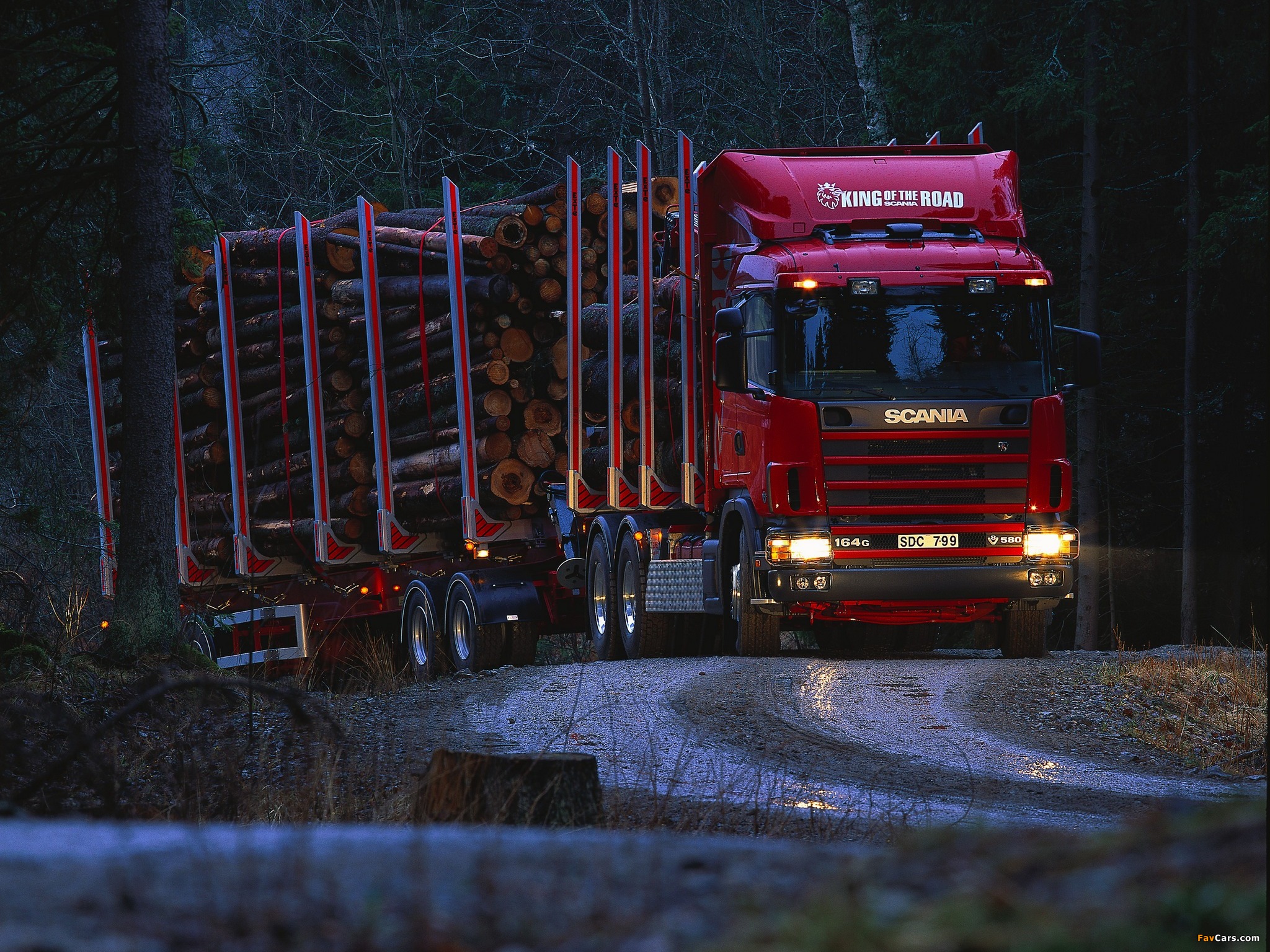Photos of Scania R164GB 580 6x4 Timber Truck 1995–2004 (2048 x 1536)