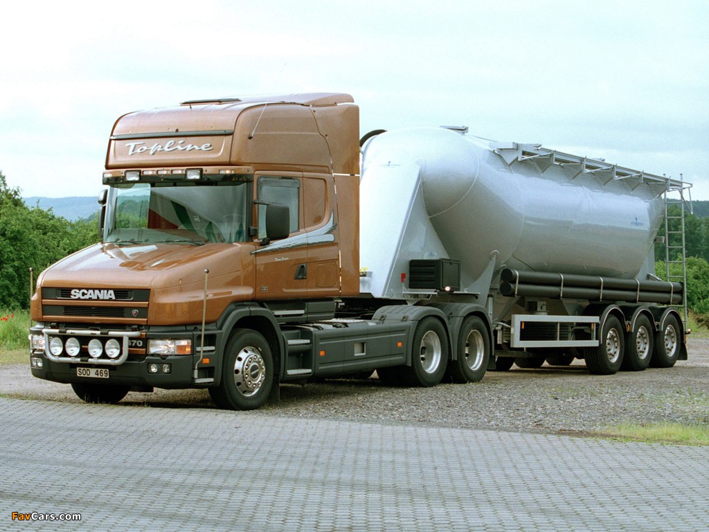 Pictures of Scania T124 6x2 Topline 1995–2004 (1024 x 768)