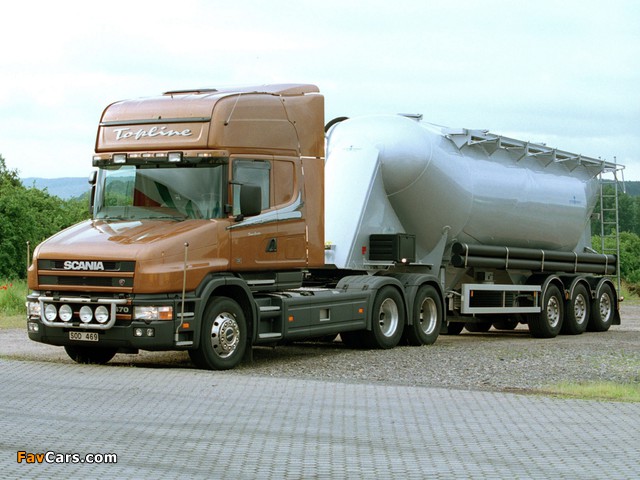 Pictures of Scania T124 6x2 Topline 1995–2004 (640 x 480)