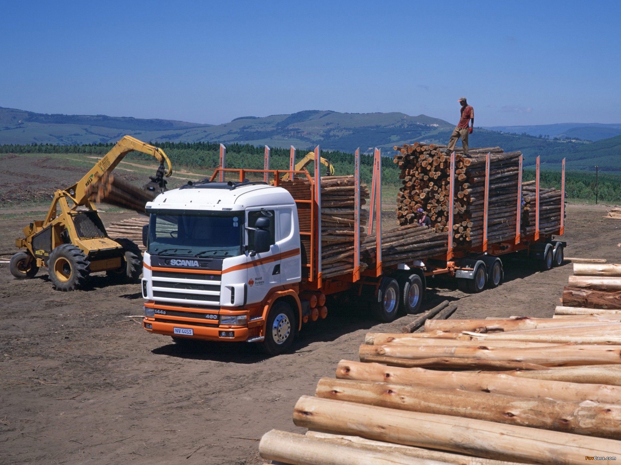 Pictures of Scania R144G 460 6x4 Timber Truck ZA-spec 1995–2004 (2048 x 1536)