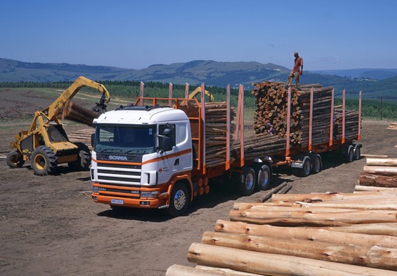 Pictures of Scania R144G 460 6x4 Timber Truck ZA-spec 1995–2004