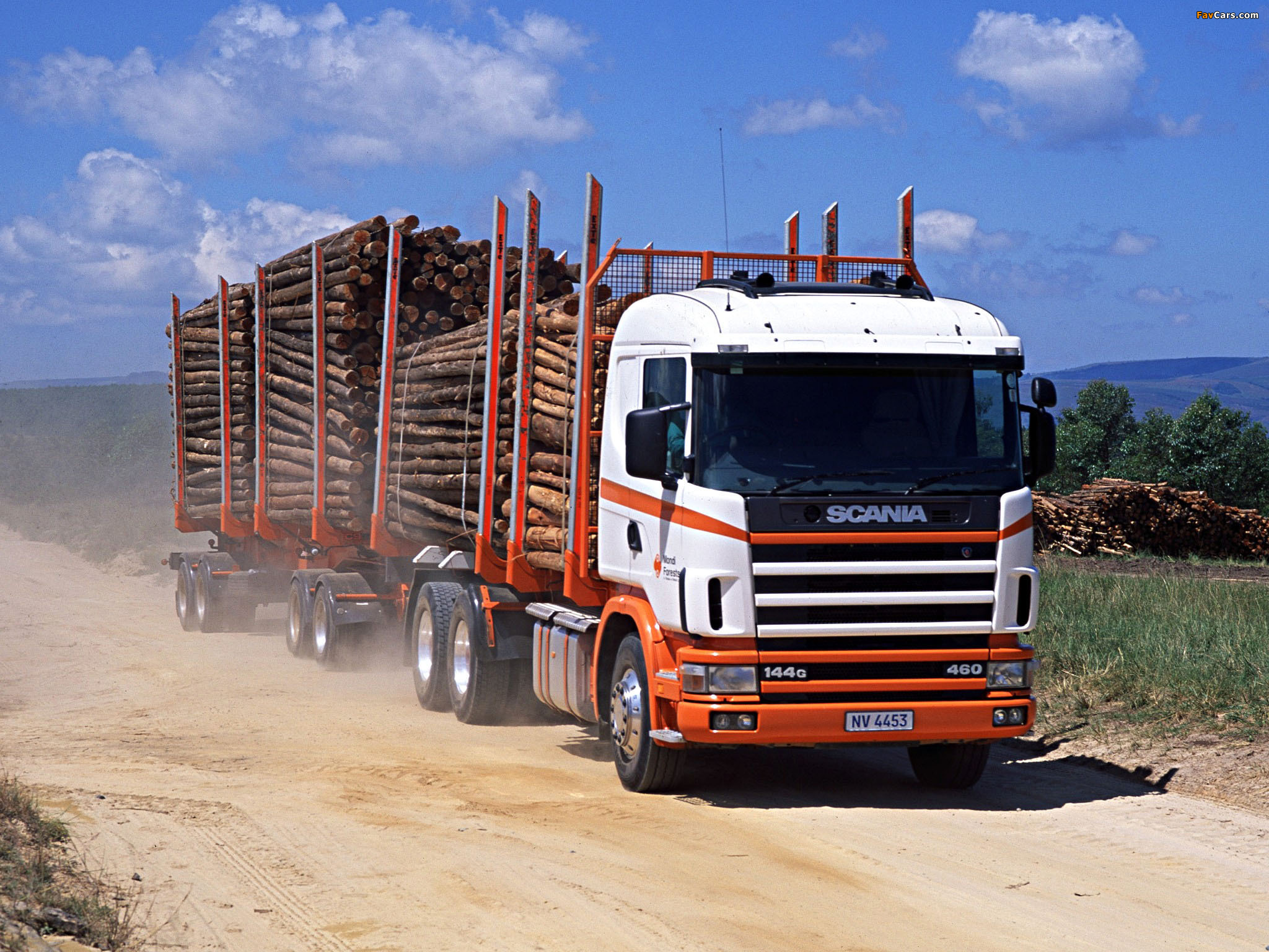 Pictures of Scania R144G 460 6x4 Timber Truck ZA-spec 1995–2004 (2048 x 1536)