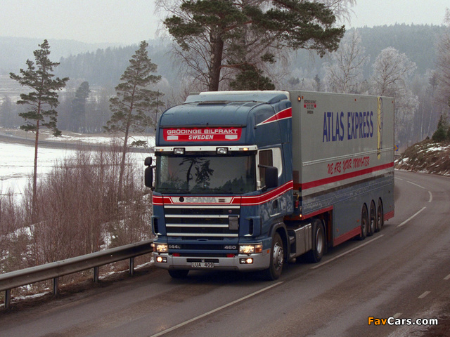 Pictures of Scania R144L 460 4x2 Topline 1995–2004 (640 x 480)