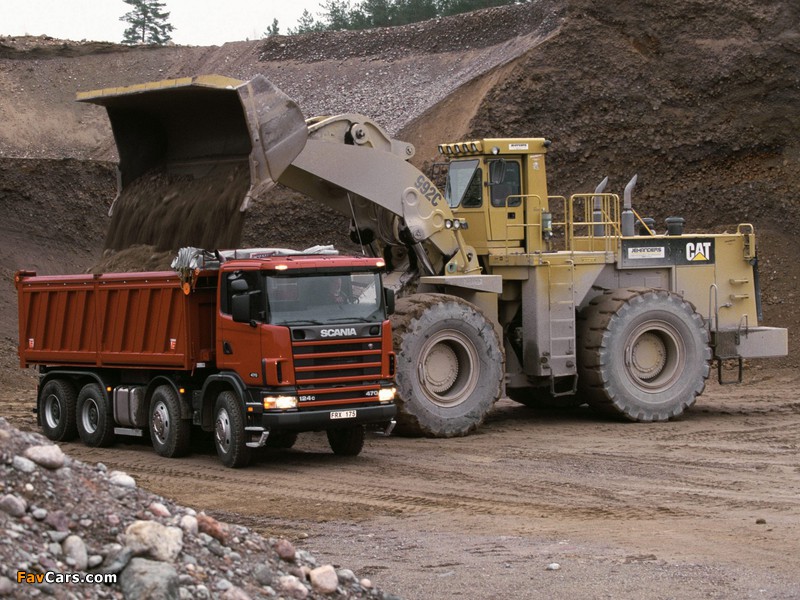 Pictures of Scania R124CB 470 8x4 Tipper 1995–2004 (800 x 600)