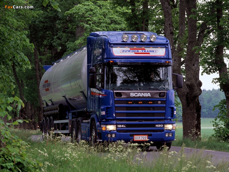 Scania R124L 420 6x2 1995–2004 images (800 x 600)