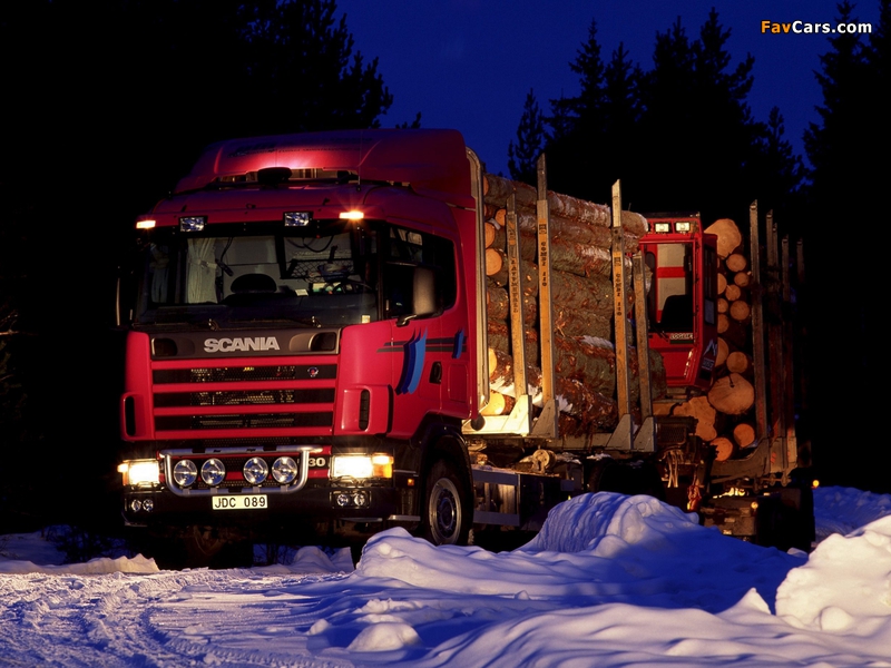 Scania R144G 530 6x4 Timber Truck 1995–2004 images (800 x 600)