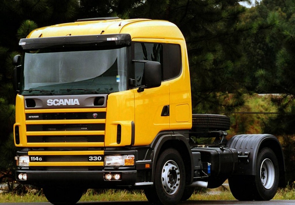 Scania R114G 330 4x2 1995–2004 images