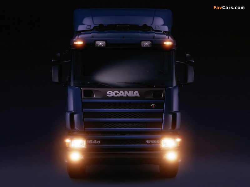 Scania R164G 580 6x4 1995–2004 images (800 x 600)