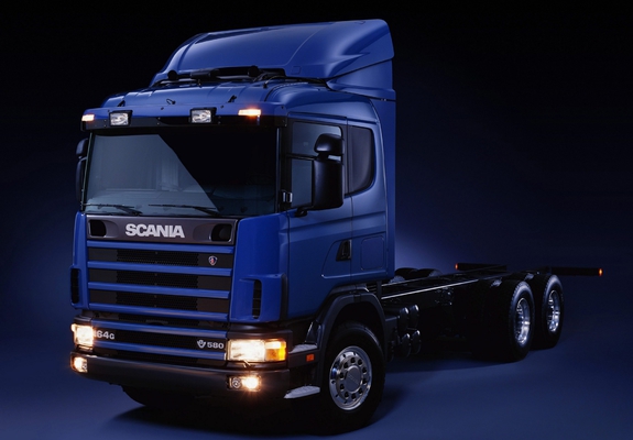 Scania R164G 580 6x4 1995–2004 photos