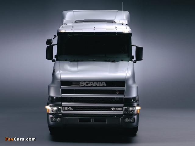 Scania T164L 580 4x2 Highline 1995–2004 pictures (640 x 480)