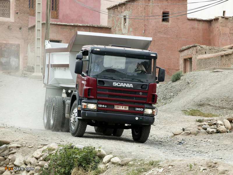 Scania 124G 360 6x4 Tipper 1995–2004 pictures (800 x 600)