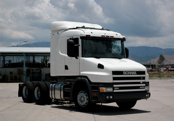 Scania T124L 400 6x4 1995–2004 wallpapers