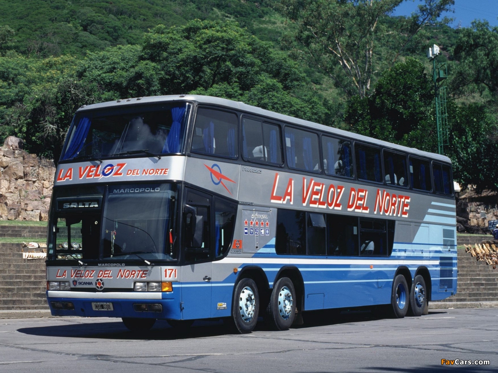 Marcopolo Scania K124 Paradiso GV 1800 DD 8x2 1995–2000 photos (1024 x 768)