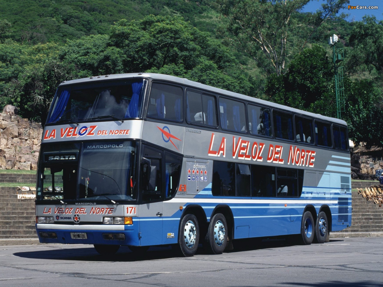 Marcopolo Scania K124 Paradiso GV 1800 DD 8x2 1995–2000 photos (1280 x 960)