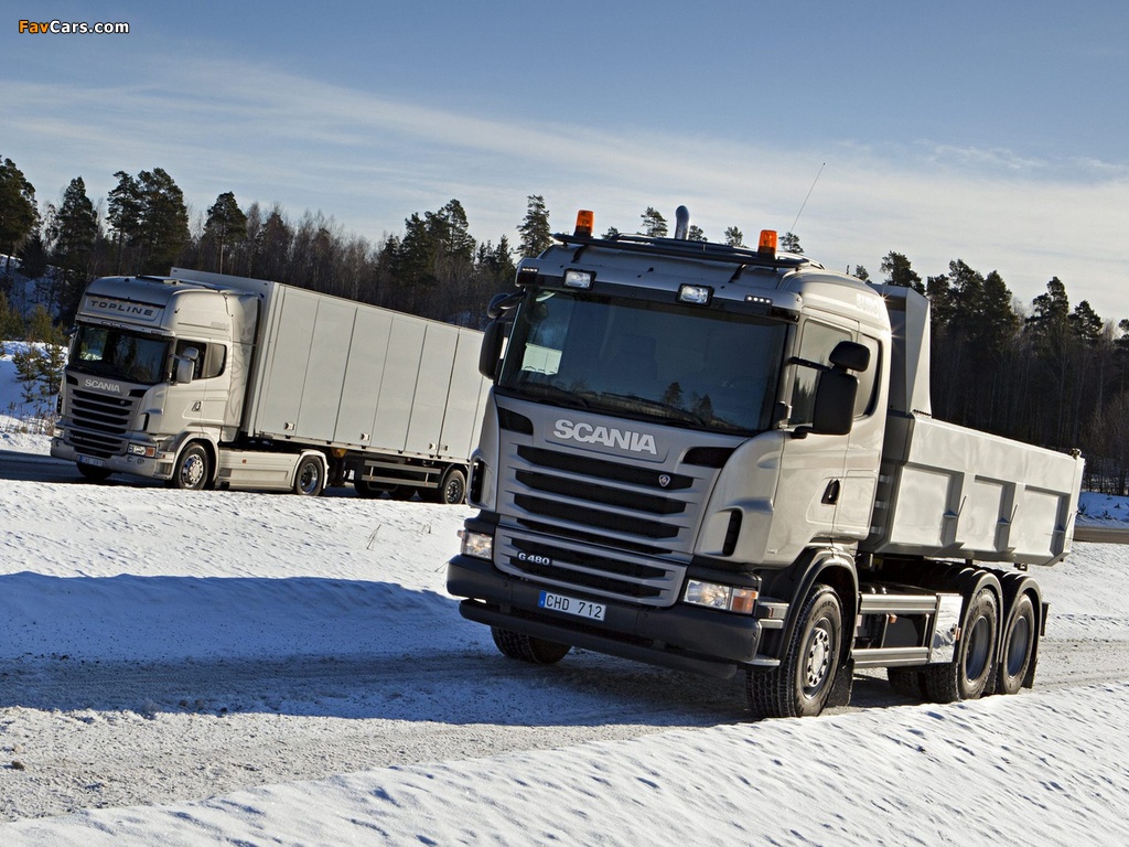 Pictures of Scania R440 4x2 Topline & Scania G480 6x4 Tipper (1024 x 768)