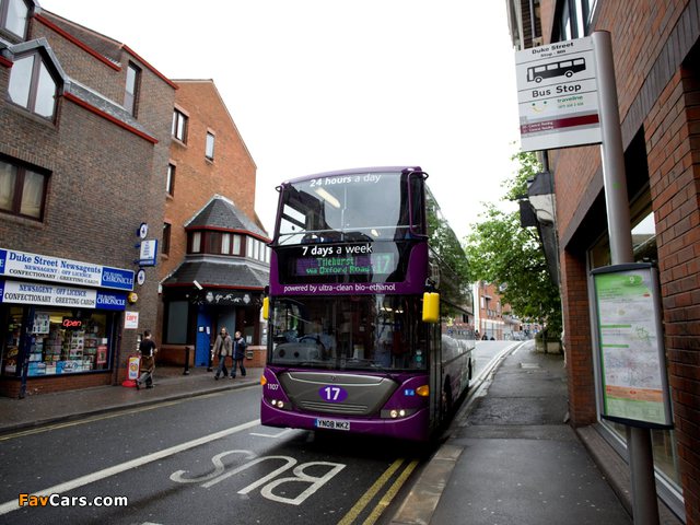 Scania OmniCity DD Ethanol Bus 2009 pictures (640 x 480)