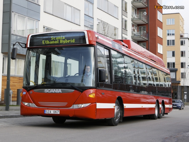 Images of Scania OmniLink Hybrid Ethanol Bus 2009 (640 x 480)