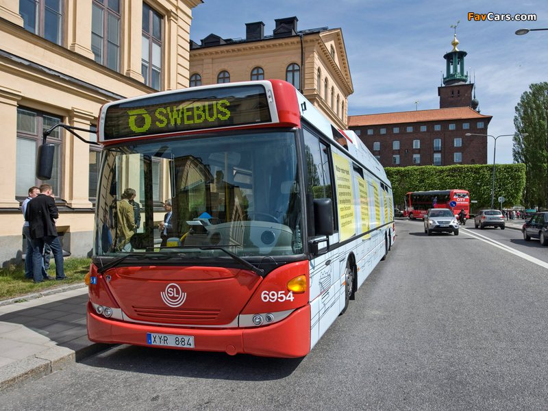 Scania OmniLink Hybrid Ethanol Bus 2009 wallpapers (800 x 600)