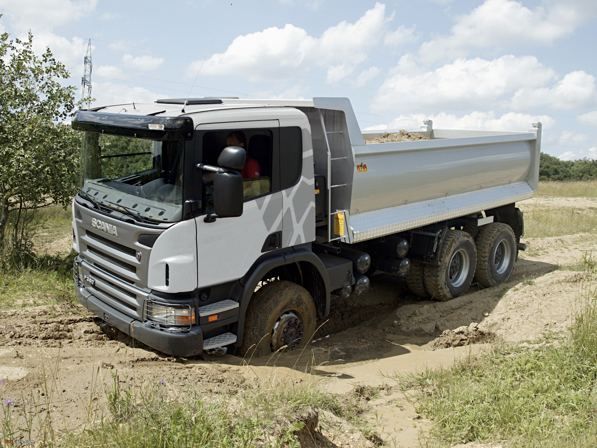 Images of Scania P380 6x6 Tipper 2004–10 (2048 x 1536)