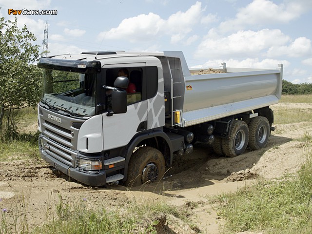 Images of Scania P380 6x6 Tipper 2004–10 (640 x 480)