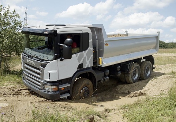 Images of Scania P380 6x6 Tipper 2004–10