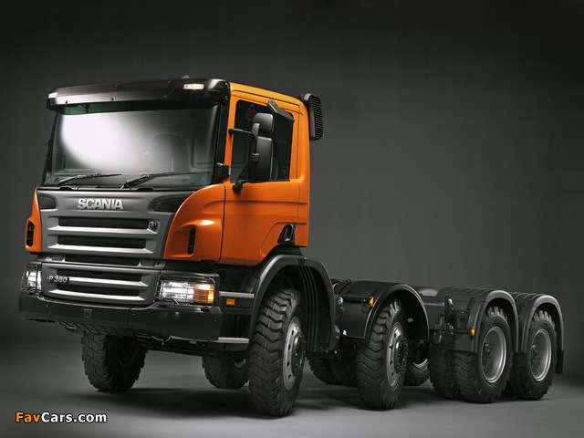 Images of Scania P380 8x4 2004–10 (640 x 480)