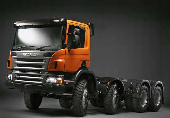 Images of Scania P380 8x4 2004–10