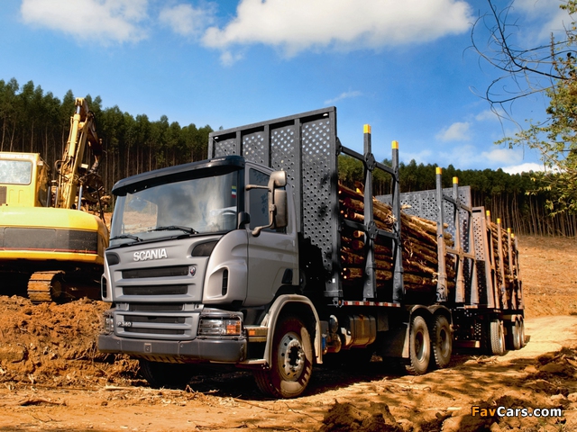 Images of Scania P340 6x4 Timber Truck BR-spec 2004 (640 x 480)