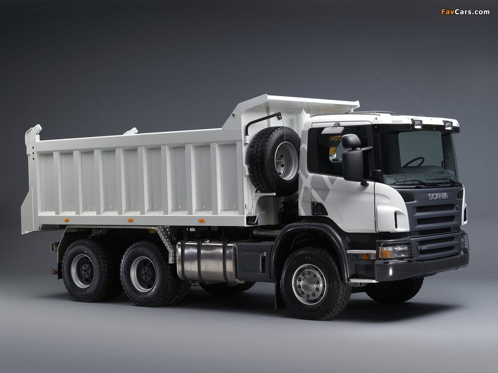 Images of Scania P380 6x4 Tipper 2004–10 (1024 x 768)
