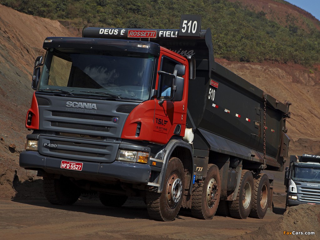 Images of Scania P420 8x4 Tipper 2004–10 (1024 x 768)