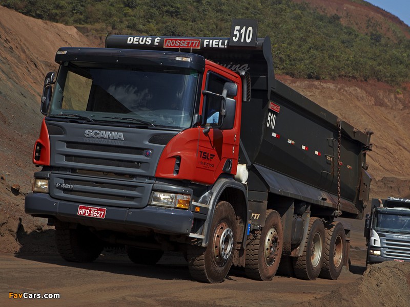 Images of Scania P420 8x4 Tipper 2004–10 (800 x 600)