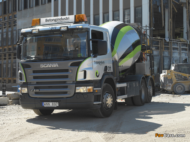 Images of Scania P310 6x2 Mixer 2005–10 (640 x 480)