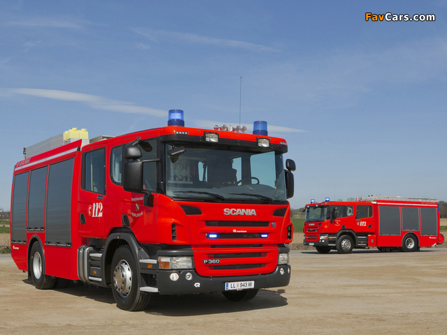 Images of Rosenbauer Scania P360 LB 4x2 Crew Cab MNB HLF 2000 2008–11 (640 x 480)