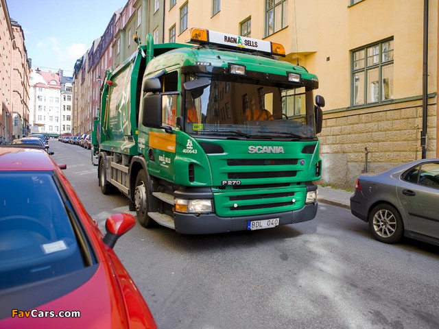 Photos of Scania P270 EEV 4x2 Rolloffcon 2005–10 (640 x 480)