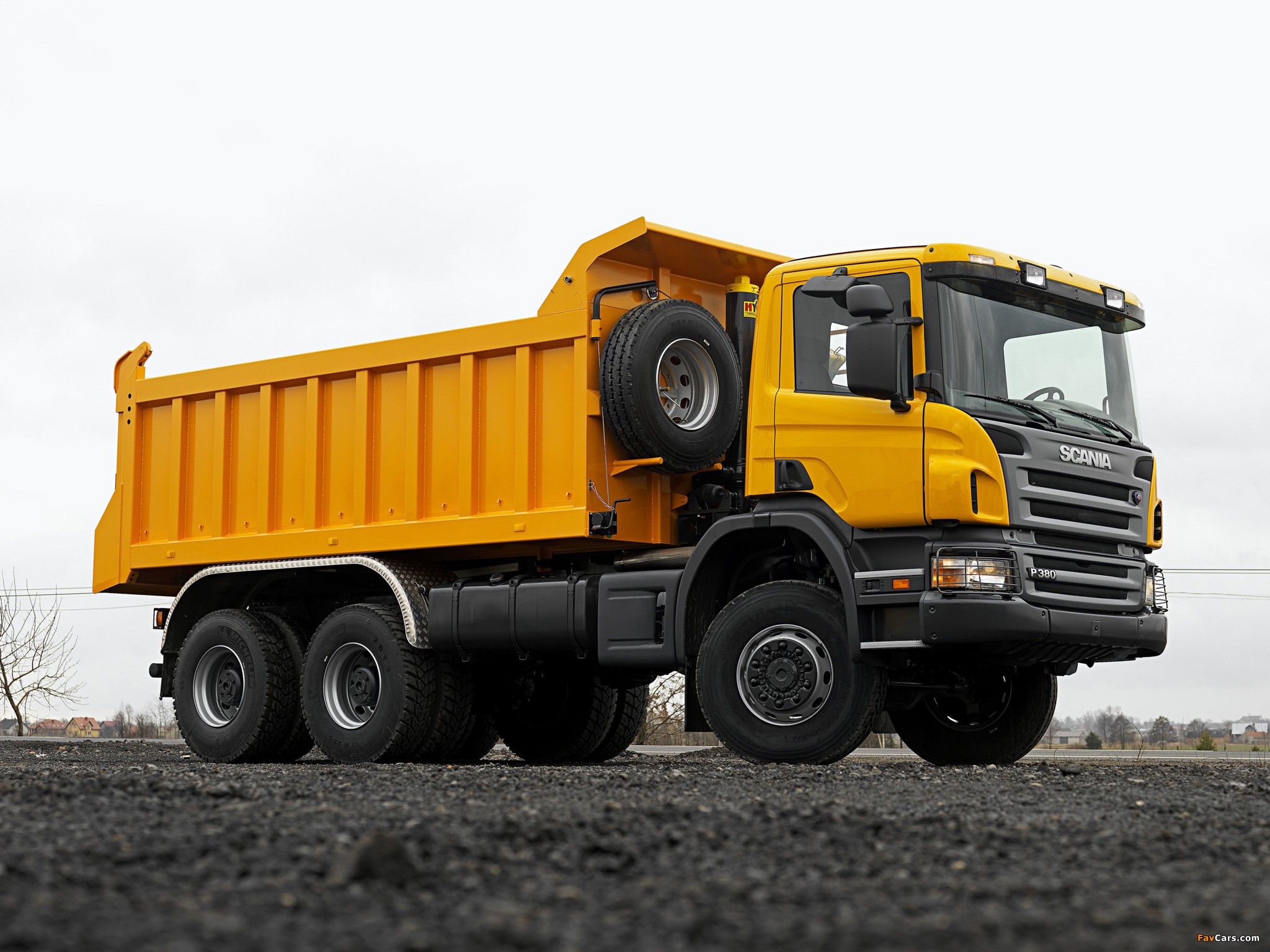 Pictures of Scania P380 6x6 Tipper 2004–10 (2048 x 1536)