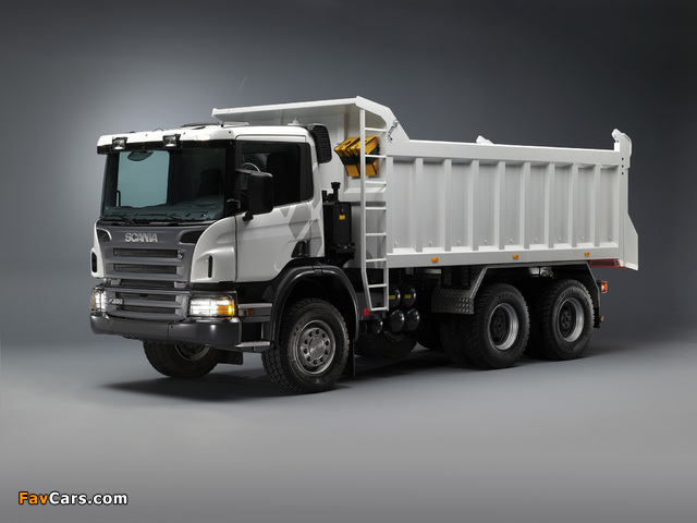 Pictures of Scania P380 6x4 Tipper 2004–10 (640 x 480)
