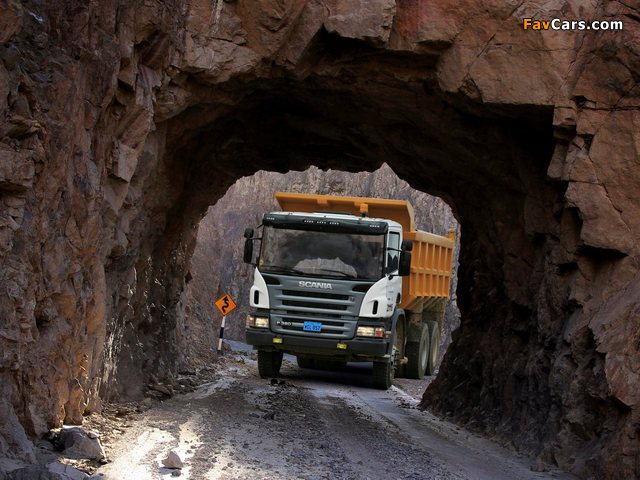 Pictures of Scania P380 6x4 Tipper 2004–10 (640 x 480)