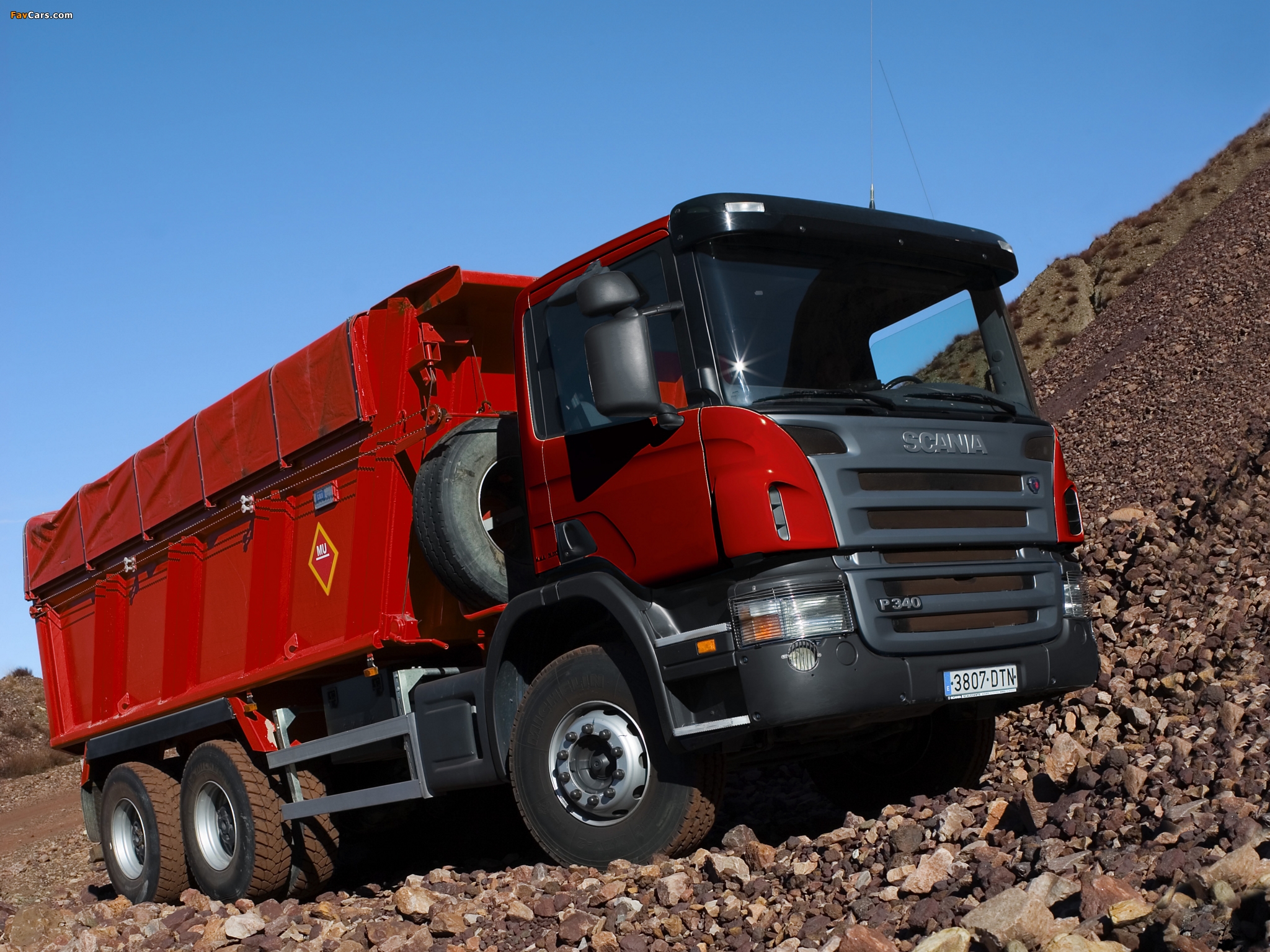 Pictures of Scania P340 6x4 Tipper 2005–10 (2048 x 1536)