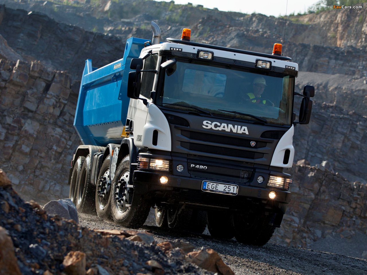 Pictures of Scania P420 8x4 Tipper Off-Road Package 2011 (1280 x 960)