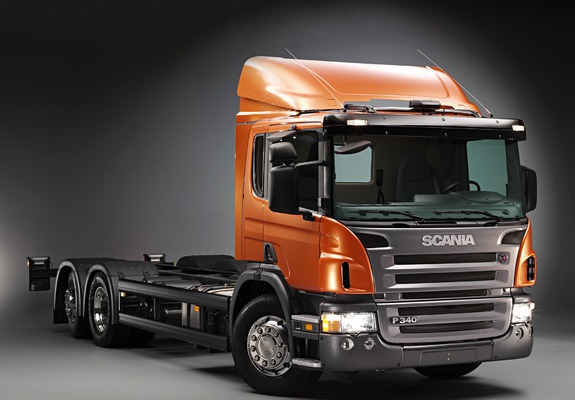 Scania P340 6x2 2004–10 images