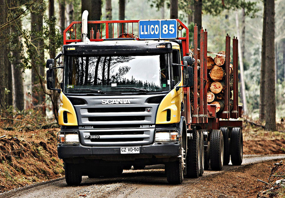 Scania P380 6x4 Timber Truck 2004–10 images