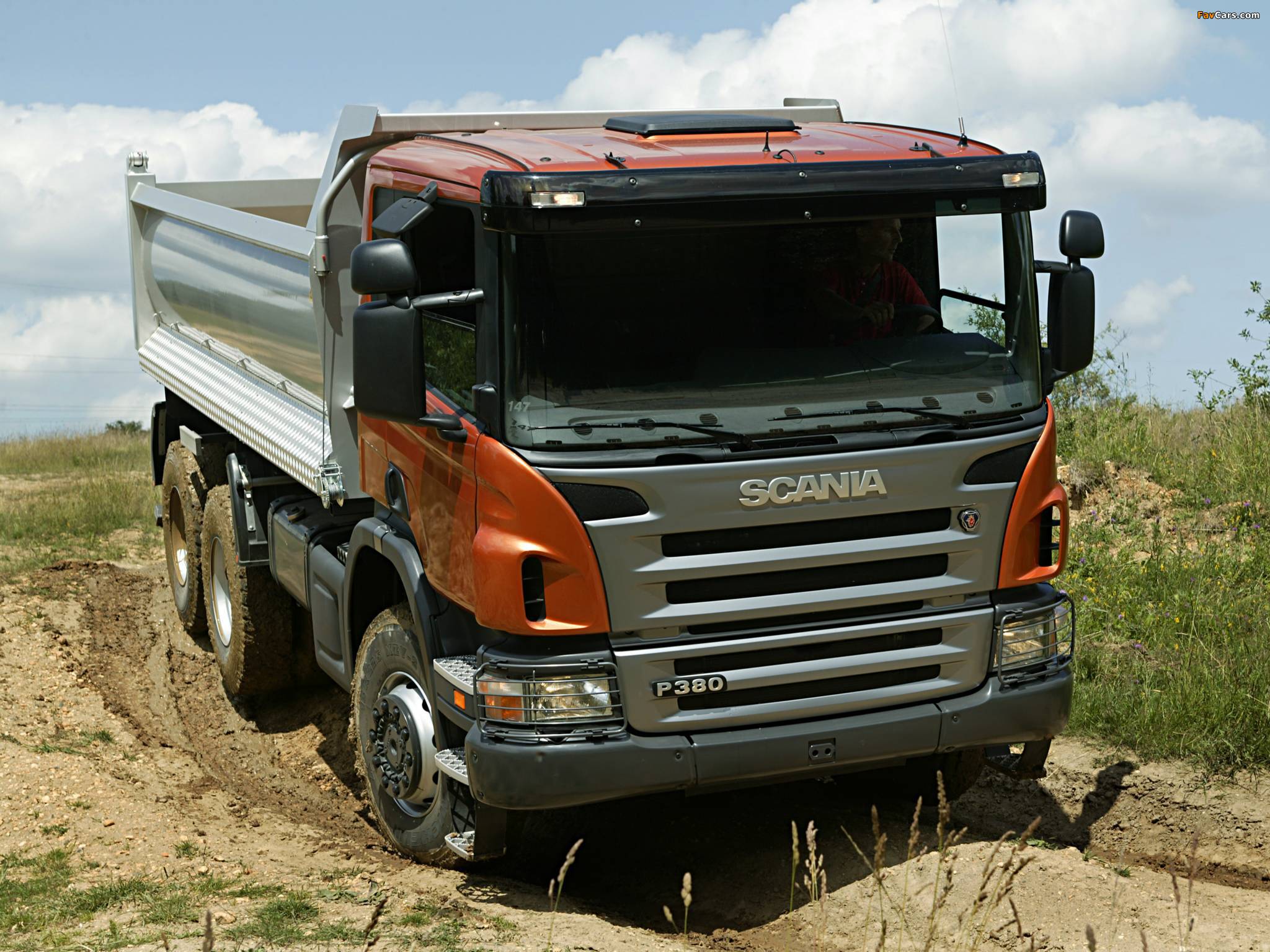 Scania P380 6x6 Tipper 2004–10 images (2048 x 1536)