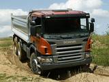 Scania P380 6x6 Tipper 2004–10 images