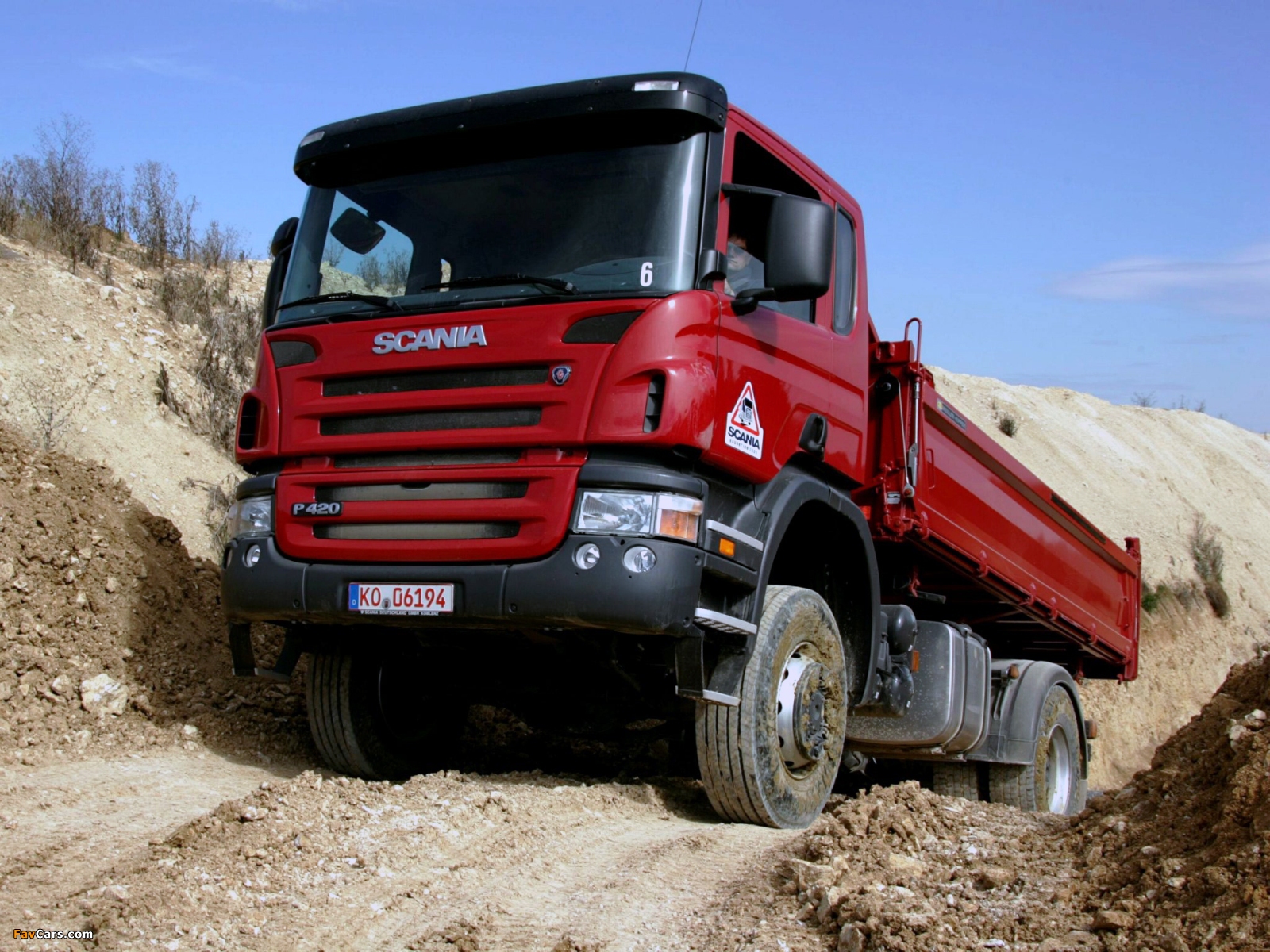 Scania P420 4x4 Tipper 2004–10 images (1600 x 1200)