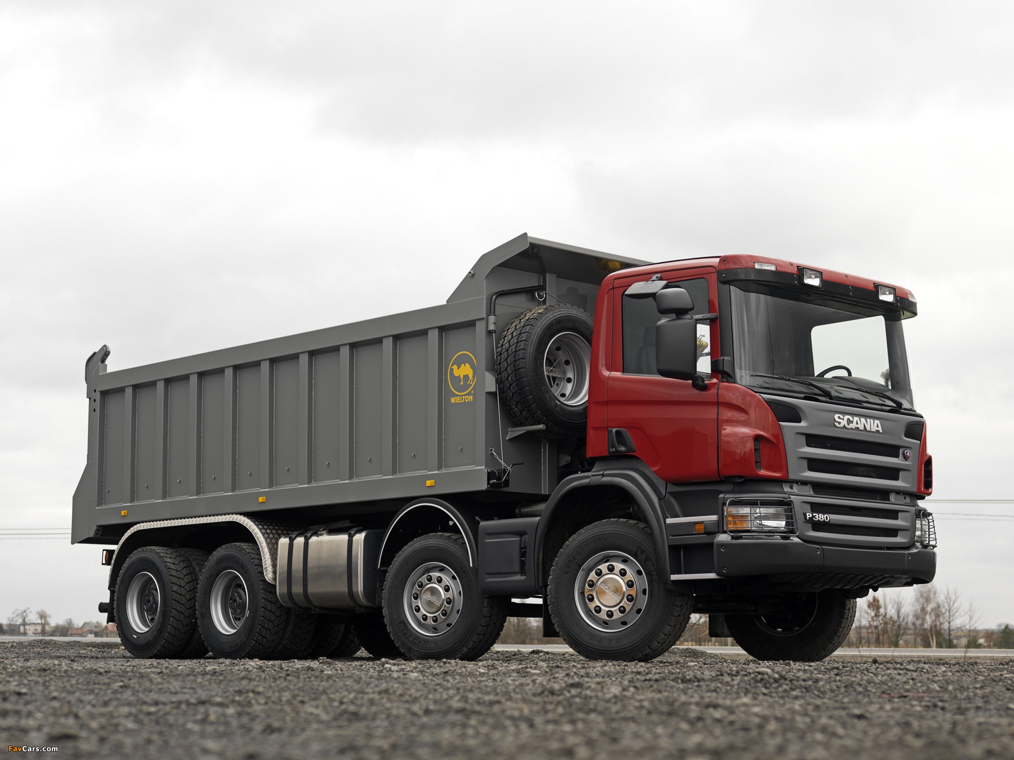 Scania P380 8x4 Tipper 2004–10 images (2048 x 1536)