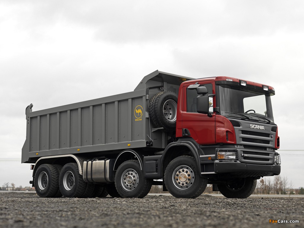 Scania P380 8x4 Tipper 2004–10 images (1024 x 768)